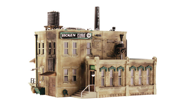 Woodland Scenics Sicken Tire Company N Railroad Train Building  PF5204