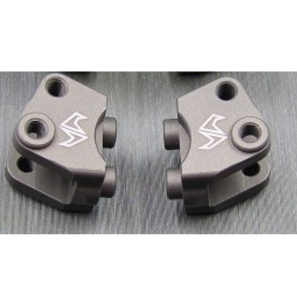 SAMIX SCX2-6042GM Alum.Lower Shock / Suspension Link Mount GunMetal (4): SCX10-2