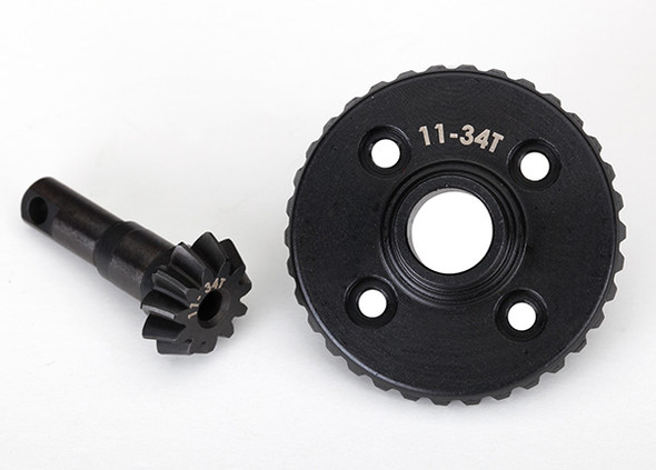 Traxxas 8279R 11-34T Ring Gear Differential/ pinion gear differential machined : TRX-4