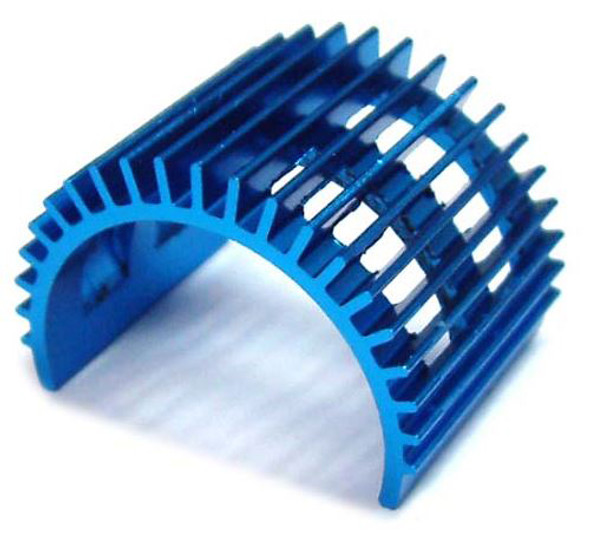 Yeah Racing YA-0130BU 540 Motor Heat Sink Blue