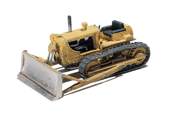 Woodland Scenics Bulldozer-Cat D-7 Tractor Kit HO Railroad Train Figure / Vehicle D233