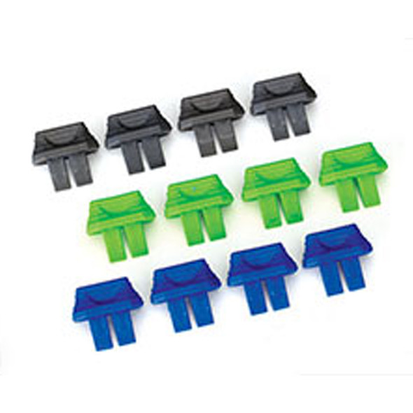 Traxxas 2943 Battery Charge Indicators Green (4) Blue (4) Grey (4)