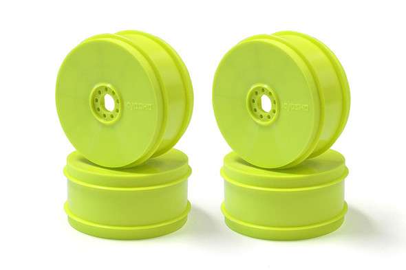 Kyosho IFH006KY-H Hard Dish Wheel (4) F-Yellow : MP9 TKI4