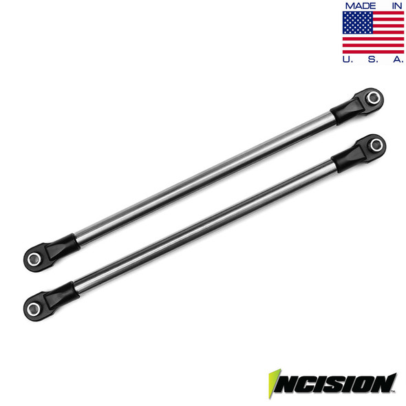 Inicsion IRC00160 Steel Rear Upper Suspension Link Kit Losi Baja Rey / Rock Rey