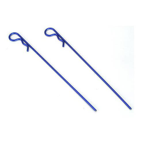 Dynamite Anodized Body Clip 80mm Blue 2pcs DYN5529