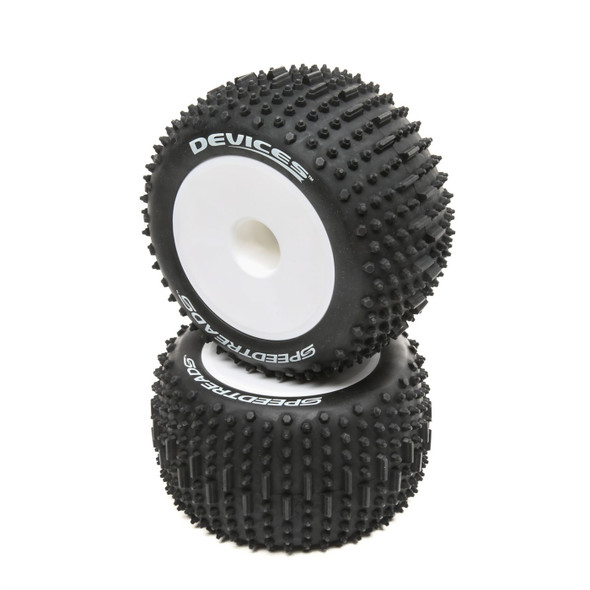 Dynamite DYNW0041 Speedtreads Devices 1/8 Monster Truck Mounted Tires (2)