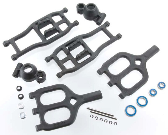 RPM 80942 Rear True-Track A-Arm Conversion Black T-Maxx & E-Maxx