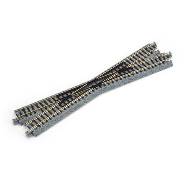 Kato 20301 186mm 7-5/16" 15-Degree Right-Hand Crossing : N Scale