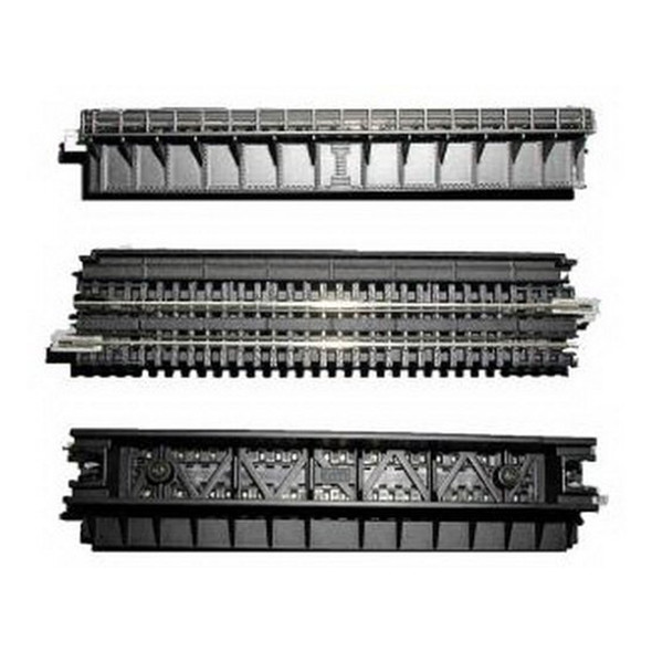 Kato 20464 124mm 4-7/8" Deck Plate Girder Bridge, Black : N Scale