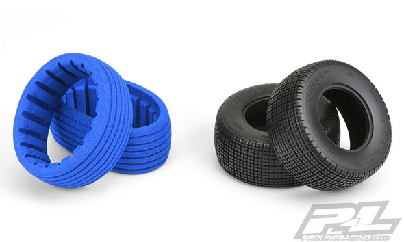 Pro-Line 10149-01 Slide Job SC 2.2"/3.0" M2 Dirt Oval Mod Tires (2) : Front or Rear