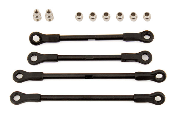 Associated 41031 Rear Upper and Lower Links Set : CR12