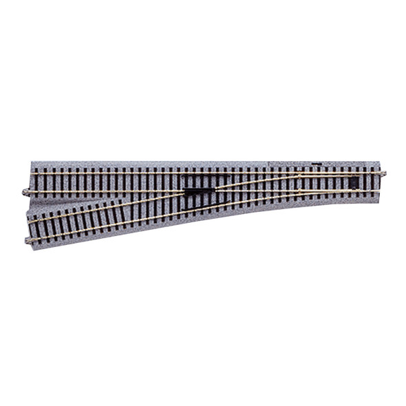 Kato 2-862 Manual Left-Hand Turnout #6 Radius Curve Track : HO Scale