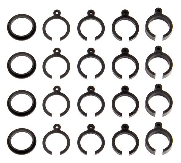 Associated 71054 Spring Clips & Retainers : ProSC10 / Reflex DB10 / Trophy Rat