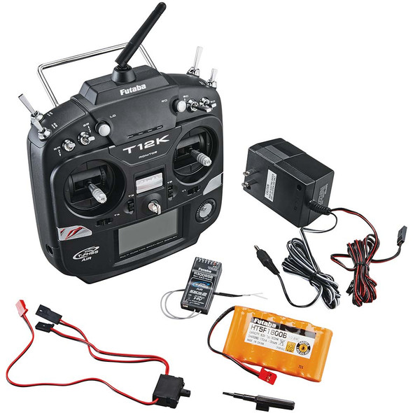 Futaba 12K A 14Ch T-FHSS/S-FHSS Radio Airplane Transmitter / R3008SB Receiver