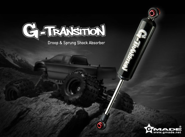 Gmade GM20704 G-Transition Shock Black 90mm 4pcs 1/8 Crawlers & Trucks