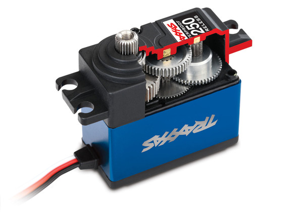 Traxxas 2250 Digital High-Torque 330 Waterproof Coreless Metal Gear Servo Blue