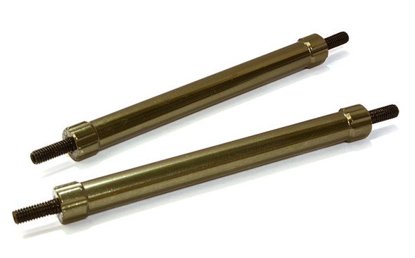 Integy 65mm Aluminum Linkages (2) M3 Threaded :1/10 Crawler C26684GUN