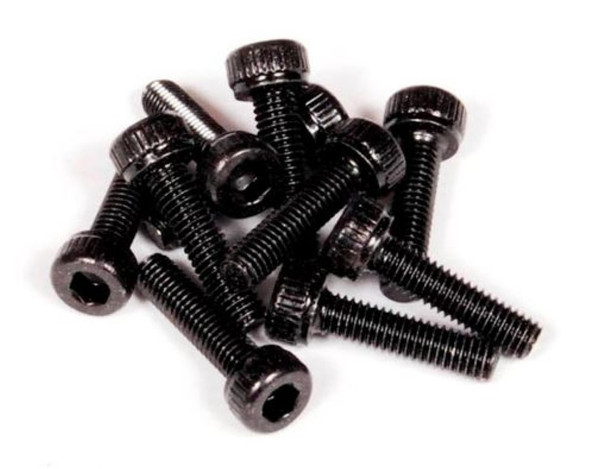 Axial AXA086 M3x12mm Cap Head (Black) (10) EXO Terra Buggy