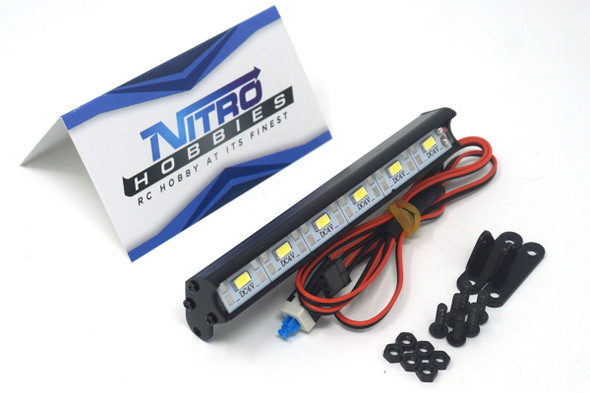 Nitro Hobbies NHX 6 LED 4.1" (105mm) Super Bright RC Aluminum Light Bar Kit
