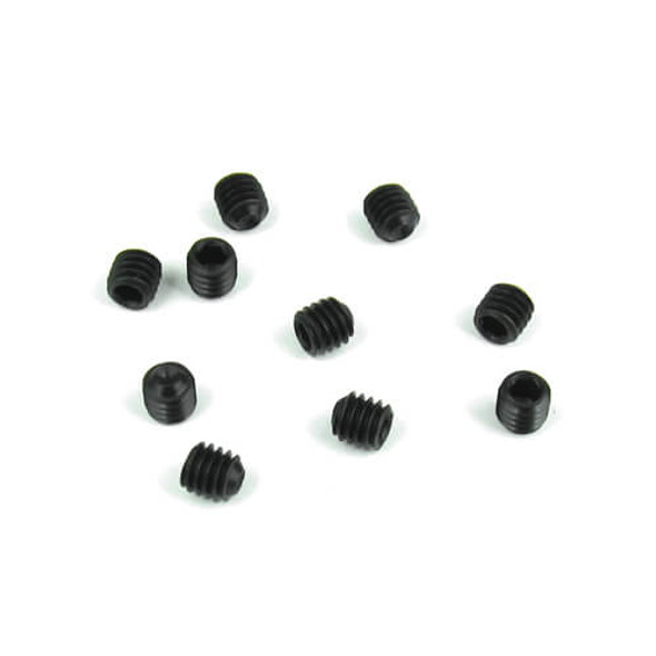 Tekno RC TKR1602 M4x4mm Set Screws Black (10pcs)