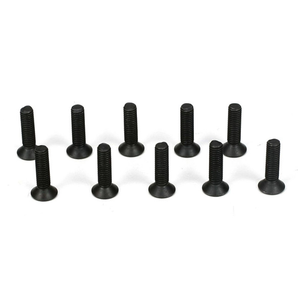 Losi TLR5963 Flathead Screws M3 x 12mm (10) for 22T 2.0