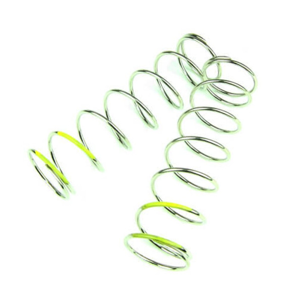 Tekno RC TKR6092 Shock Spring Set Front, 1.6×8.0T, 80mm, Yellow, 5.60 lb/in