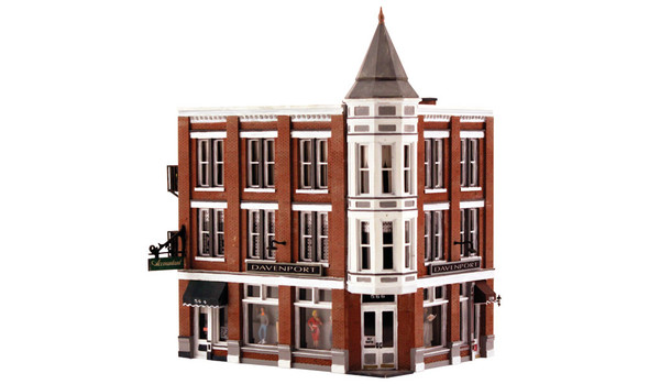Woodland Scenics Davenport Department Store HO Railroad Train Building BR5039