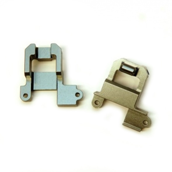 STRC ST8216RGM Aluminum Heavy Duty Rear Shock Tower Gun Metal : Traxxas TRX-4