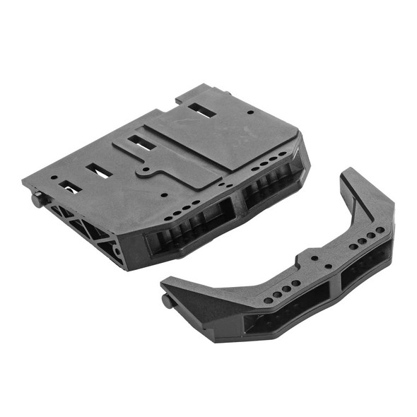 ARRMA AR320356 Front/Rear Shock Mount & Radio Tray : Nero Big Rock 6S BLX