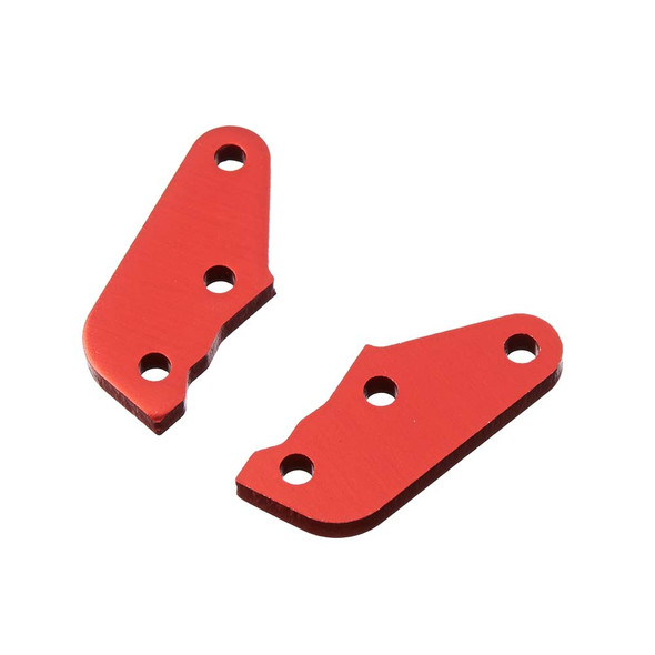 ARRMA AR340106 Steering Plate B Aluminum Red (2) : Senton