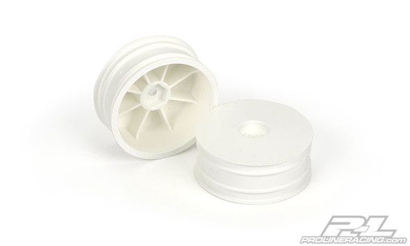 Pro-Line 2735-04 1/10 Velocity 2.2" 12mm Hex Front Wheels White (2)