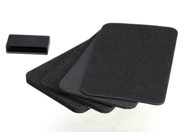 Traxxas 6544 Spacers/Grip Pads /Conn Dust Cover / TQi Docking Base : Slash 4x4 / Summit / T-Maxx