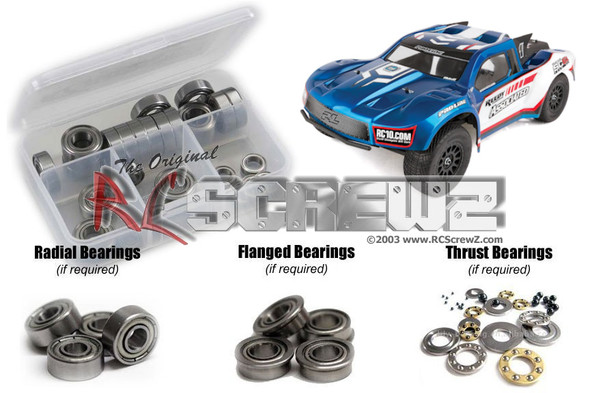 RC Screwz ASS094B Associated RC10SC6.1 Team Metal Shielded Bearing Kit