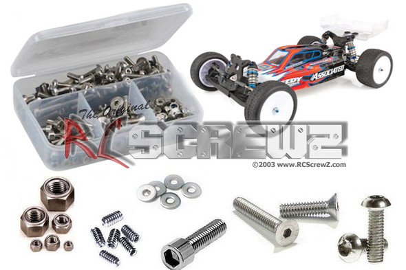 RC Screwz ASS096 Associated RC106.1 Team Stainless Screw Kit
