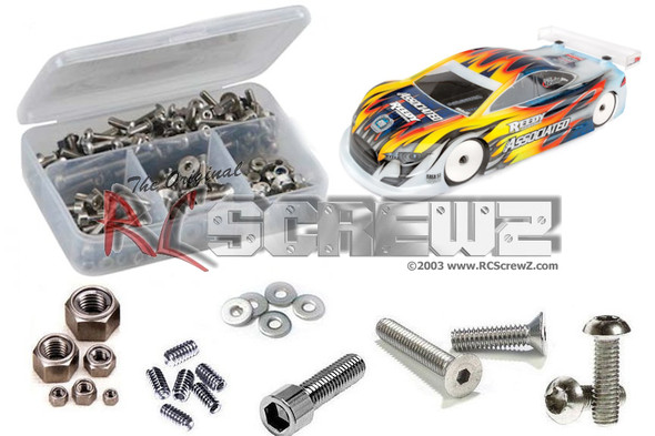 RC Screwz ASS097 Associated TC 7.2 1/10th Stainless Screw Kit
