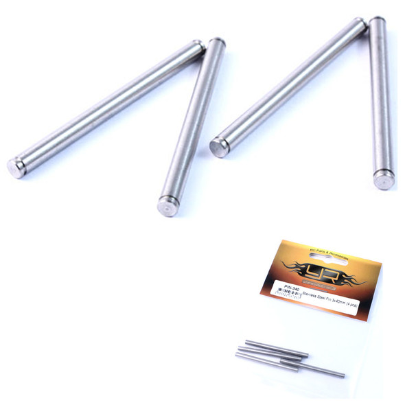 Yeah Racing PIN-340 Stainless Steel Pin 3x40mm (4 pcs)