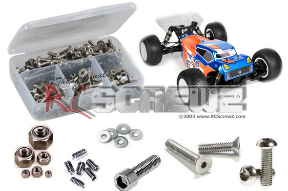 RC Screwz TEK018 Tekno ET410 Truggy 1/10th Stainless Steel Screw Kit