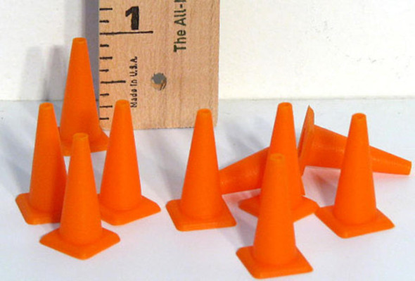 H&R Racing HR701 Safety Cones for Track Scenery (10pcs) 1:24 Slot Car H&R Racing HR701 Safety Cones for Track Scenery (10pcs) 1:24 Slot Car