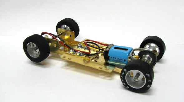 H&R Racing HRCH09 Adjustable Chassis w/ 26,000 RPM Motor 1:24 Slot Car