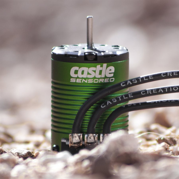 Castle Creations 4-Pole 1406-4600KV Smart Sensored Brushless Motor : 1/10 Scale