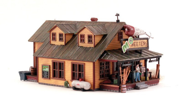 Woodland Scenics Mo Skeeters Bait/Tackle HO Railroad Train Building BR5047