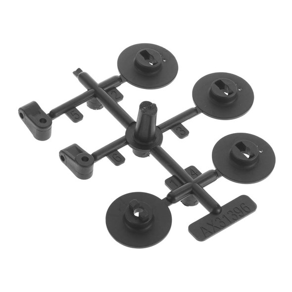 Axial AX31396 Winch Spool/Servo Mounts : SCX10 II