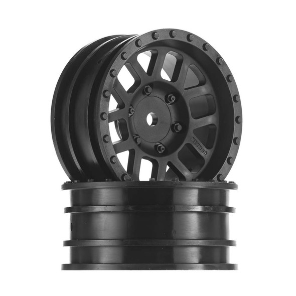 Axial AX31415 1.9" Method Mesh Wheels Black (2)  : SCX10 II Jeep Cherokee