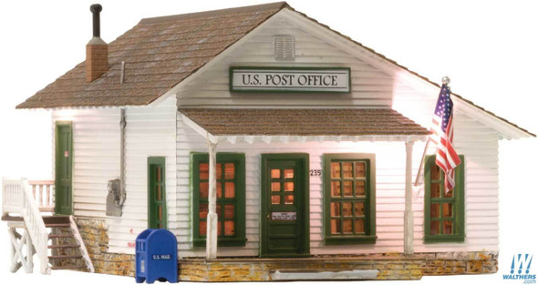 Woodland Scenics Letters Parcels & Post Built & Ready(R) Landmark Structures(R) O Scale