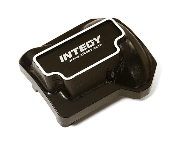 Integy Aluminum Alloy Differential Cover : Traxxas TRX-4 Bronco Crawler C28488BLACK