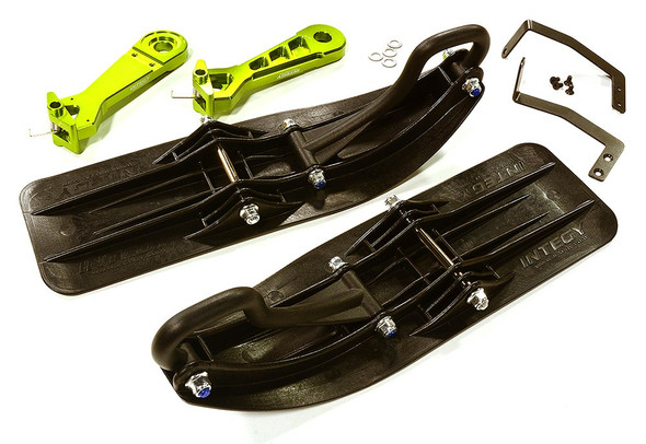 Integy Front Sled Attachment Set : Traxxas X-Maxx for RWD Operation C28550GREEN