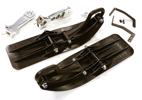 Integy Front Sled Attachment Set : Traxxas X-Maxx for RWD Operation C28550SILVER