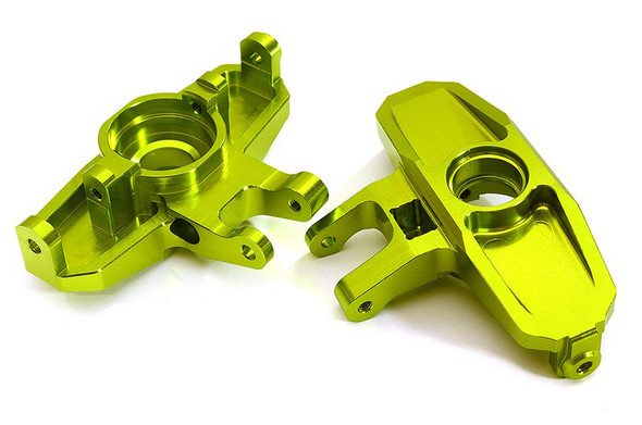 Integy Aluminum Steering Blocks : Traxxas 1/7 Unlimited Desert Racer C28560GREEN