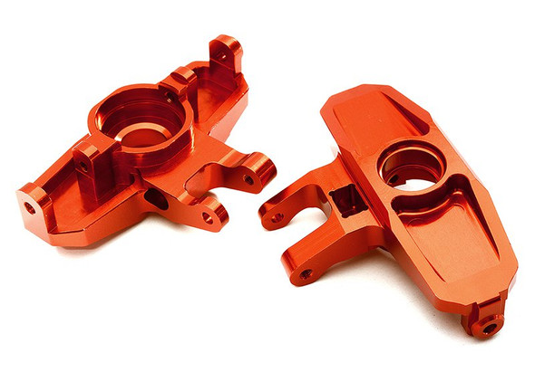 Integy Aluminum Steering Blocks : Traxxas 1/7 Unlimited Desert Racer C28560RED