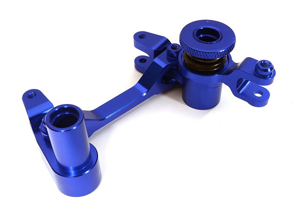 Integy Aluminum Steering Bell Crank : Traxxas 1/7 Unlimited Desert Racer C28566BLUE